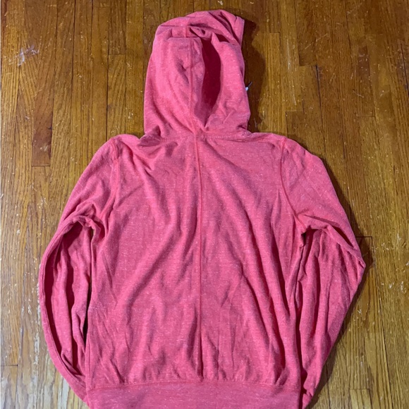 Nike Women's Red Zip-Up Hoodie - Picture 5 of 5